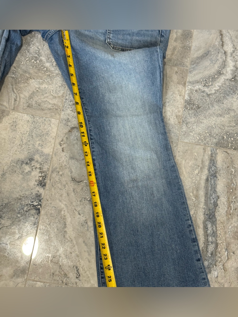 torrid Light Blue Wide-Leg Flare Jeans - Picture 5 of 5